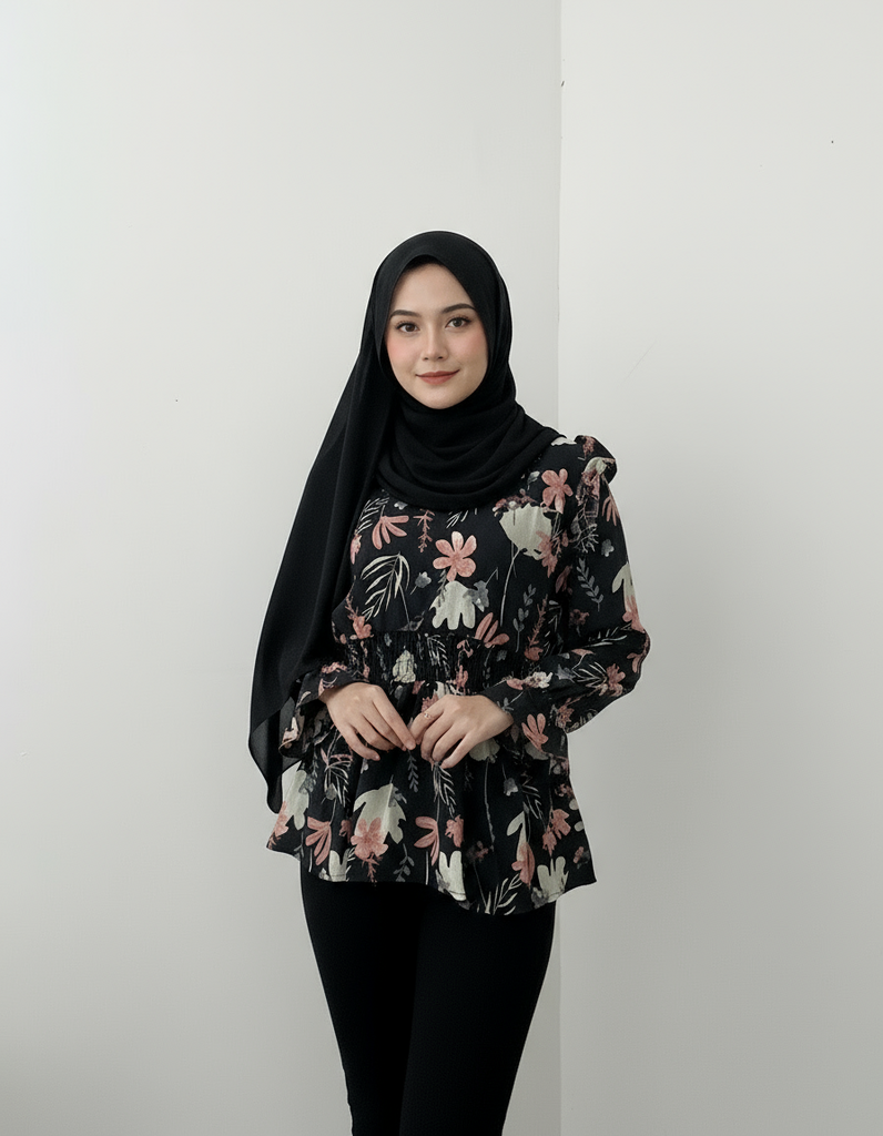 Floral Ruffle Tops – Snow
Chic • Feminine • Lightweight