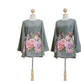 Floral Dress – Fana - Modest-friendly with full-length sleeves