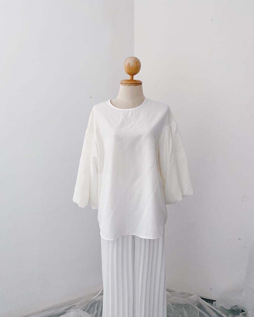 Basic Balloon sleeves Top's -  Naya