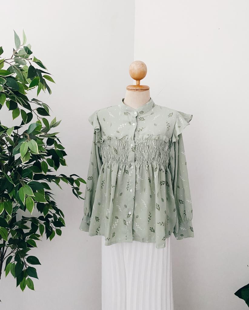 Isrin Smocked Top's