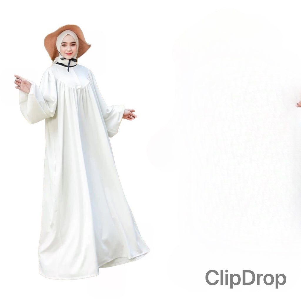 Balloon Sleeve Maxi Dress