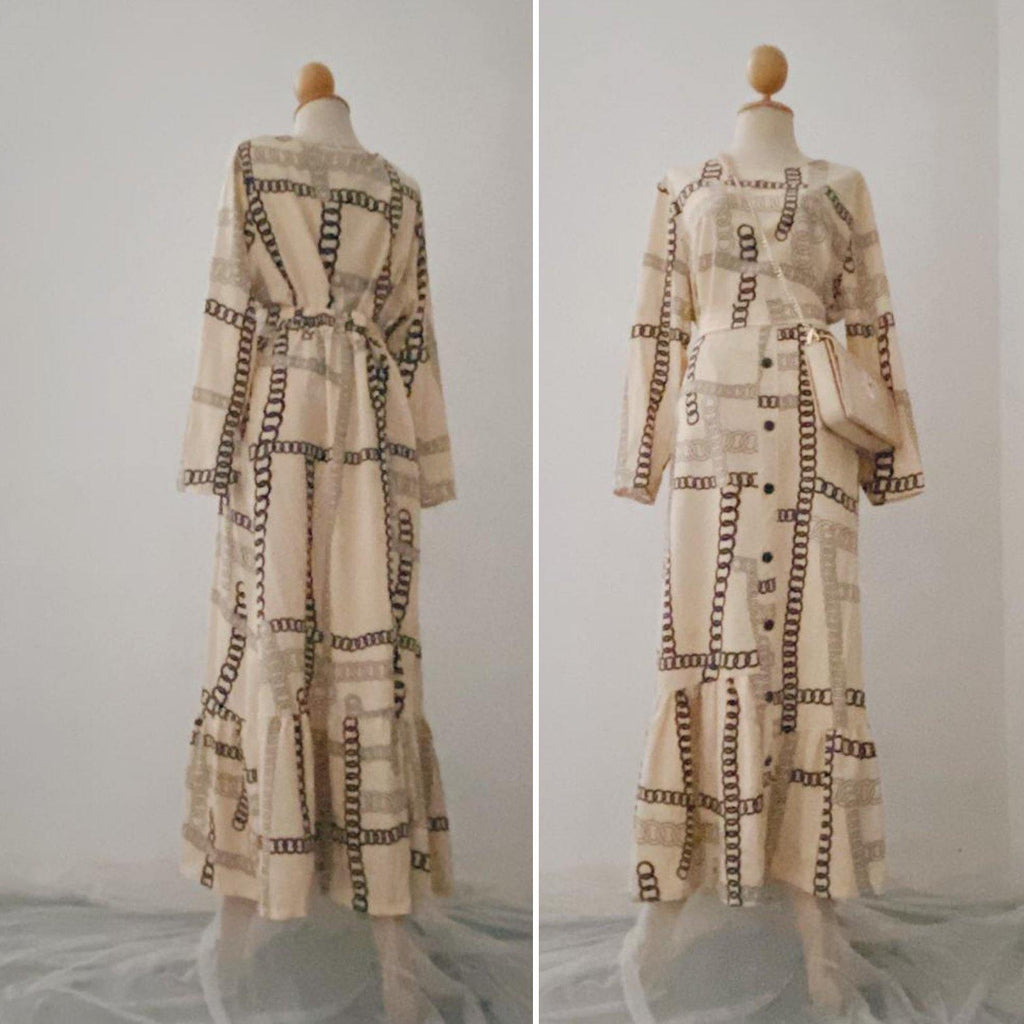 Button Skirt & Top - Chain - Samiha Apparels