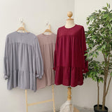 Plain Ruffle Tunic – Effortless Elegance in Every Layer