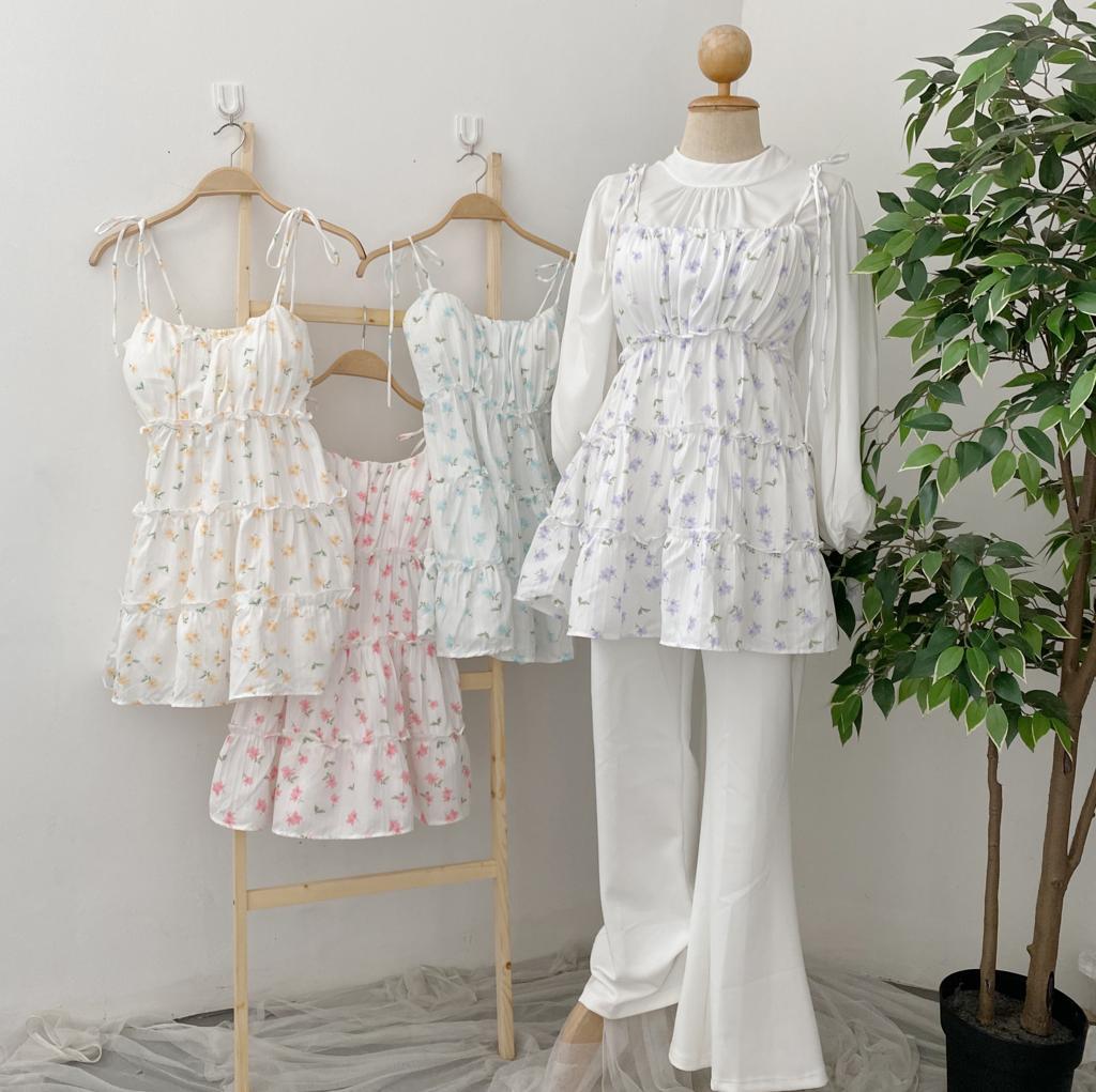 Ruffle Tiered Slip-On Top β Flowy, Feminine & Modest
by Samiha Apparels