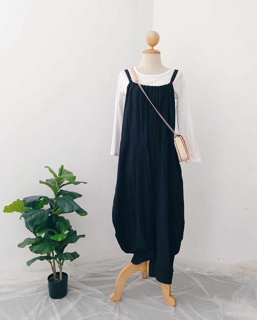 korean baggie jumpsuit
	•	modest jumpsuit for women
	•	rayon jumpsuit with inner top
	•	full sleeve inner included
	•	casual korean jumpsuit
	•	jumpsuit with pockets and sash
	•	free size jumpsuit M to XXL
	•	soft cooling rayon jumpsuit
	•	trendy modest wear jumpsuit
	•	korean fashion jumpsuit for ladies
