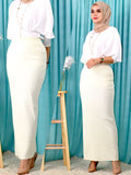 Straight Cut Pencil Skirt