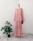 Smocked Maxi Dress - Mat Silk