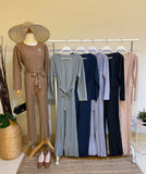 Korean Pleated Jumpsuit - Tania