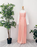 Pleated Slip-On Maxi Dress – Farisa
Graceful • Flowy • Fuss-Free Modesty