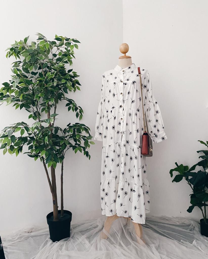 Dandelion Button Maxi Dress