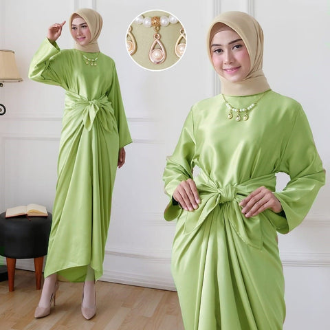 Fairy Satin Maxi Dress – Eja 2.0 | Flowy & Elegant