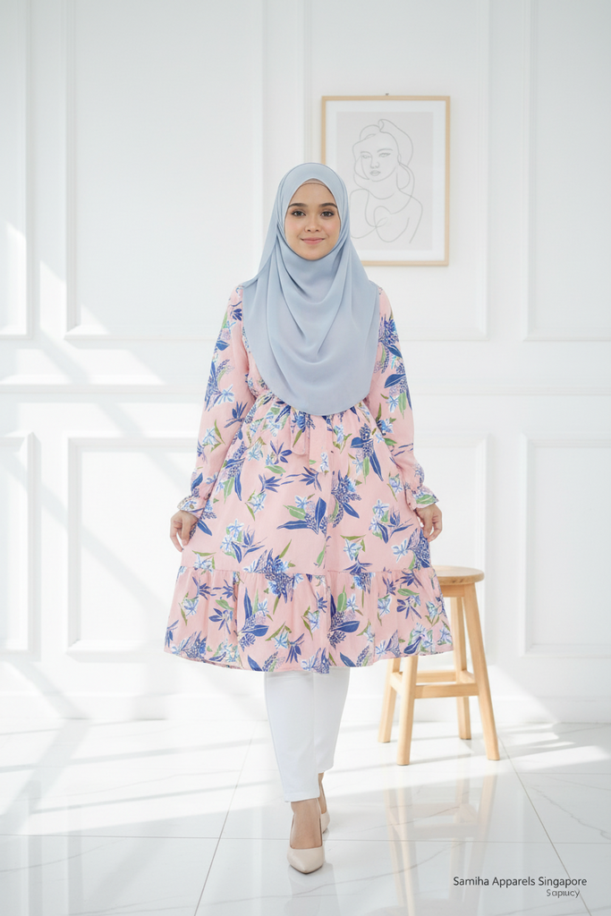 Hyacinth Doll Designs Midi Dress – Soft, Feminine & Flowy