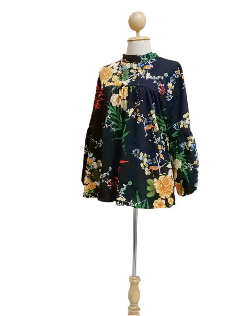 Printed Doll Top - Husya