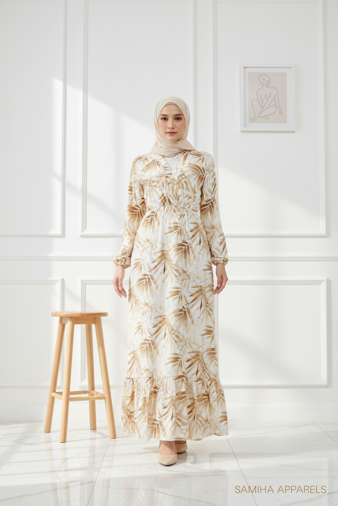 Bella Maxi Dress - Bamboo