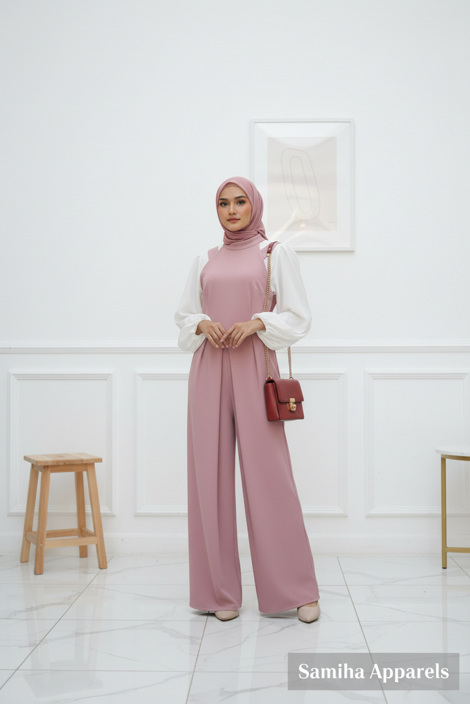 Ribbed Slip-On Jumpsuit – Sleek & Comfy