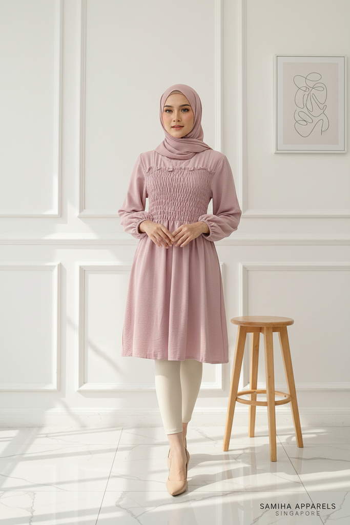 Smocked Midi Dress 2.0