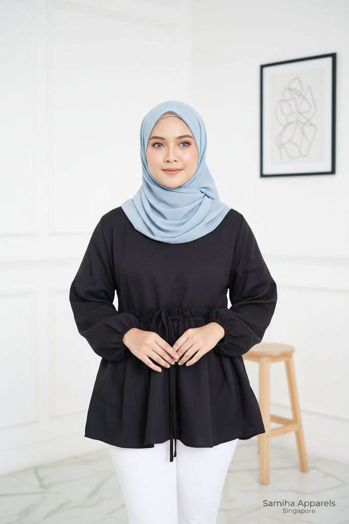 Ruffle Tops – Classic Grace - Elegant ruffle front – timeless & chic