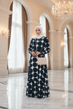 Alsa Button Skirt & Tops - Free Size