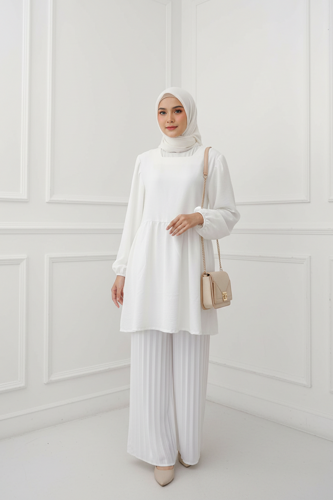 Square Neck Long Babydoll