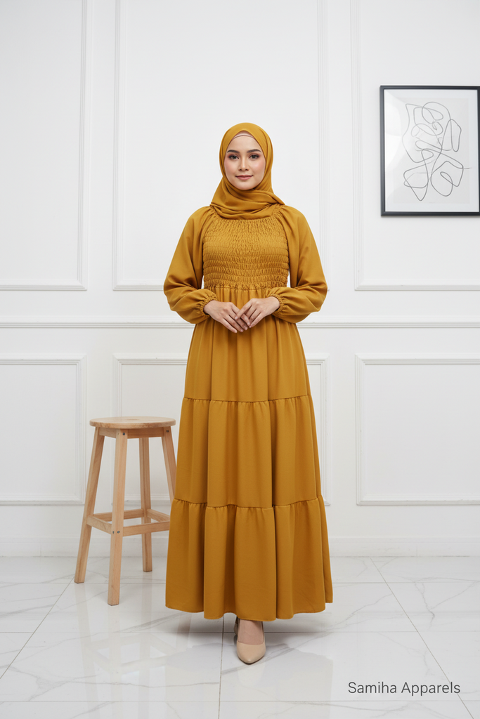 Smocked Maxi Dress -