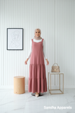 Tie & Back Slip On Dress - Naifah