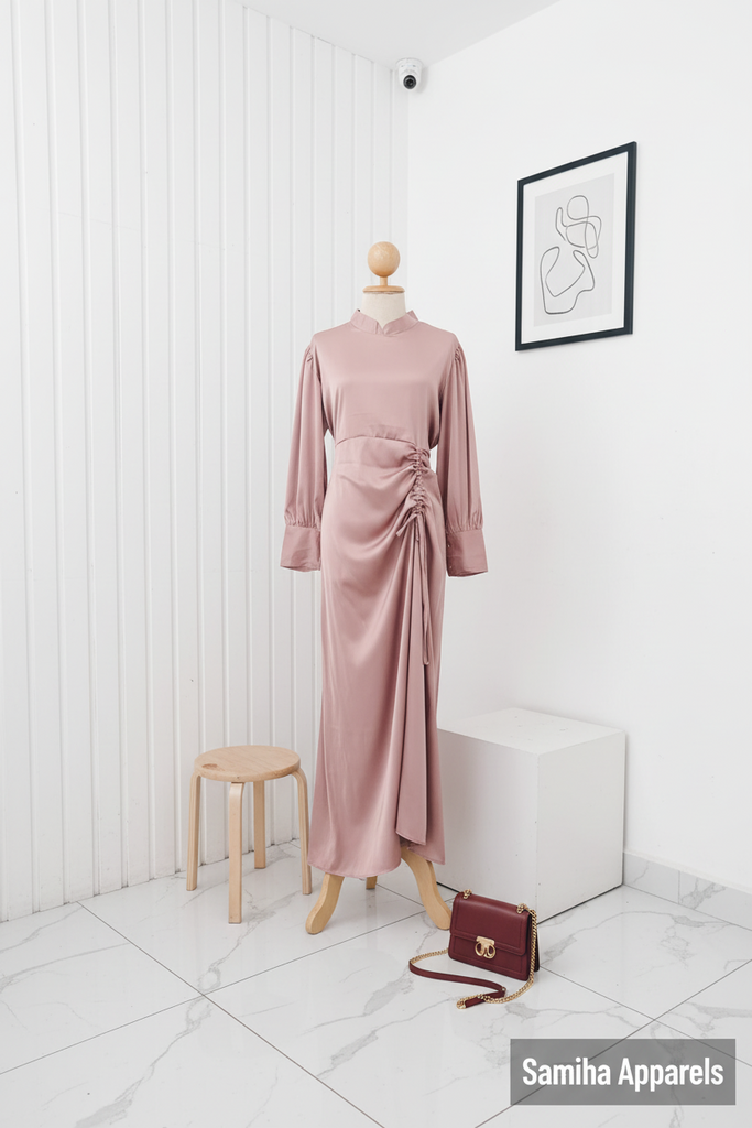 Silky 2 in 1 Maxi Dress