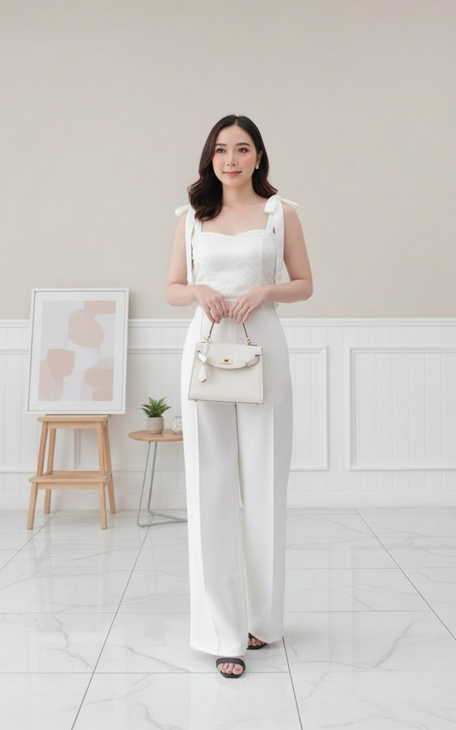 Scuba Pants (white )