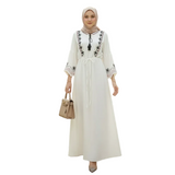 Embroidery Maxi Dress – Luxio | Elegant, Modest & Premium Dress