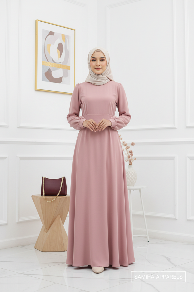 Plain Mermaid Dress – Sleek, Flattering & Modest Fit
by Samiha Apparels