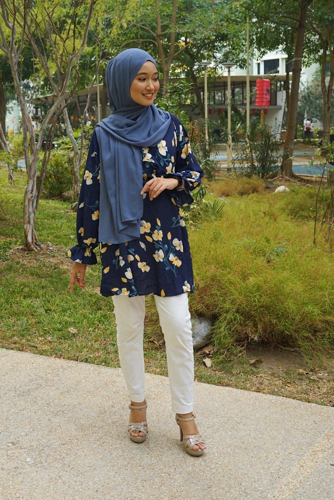 Printed  Dress - Najwa - Samiha Apparels