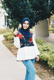 Ziyah Printed Modest Doll Top – Free Size