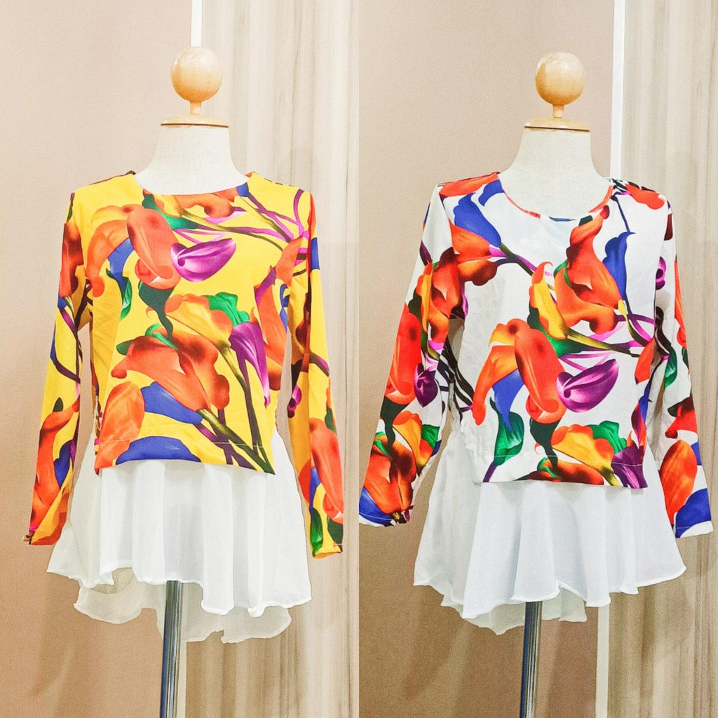 Floral Tops  - Carlina (Instock) - Samiha Apparels