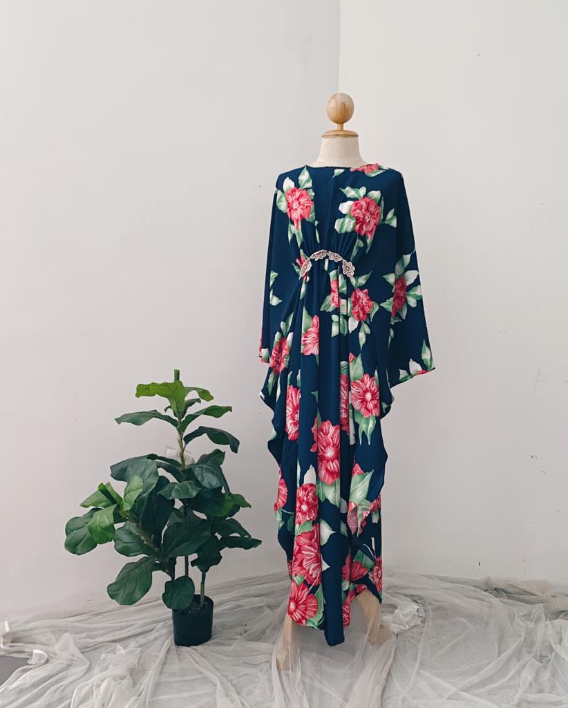 Floral Kaftan Dress