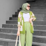 Korean Knitted Cardigan Pullover V 2