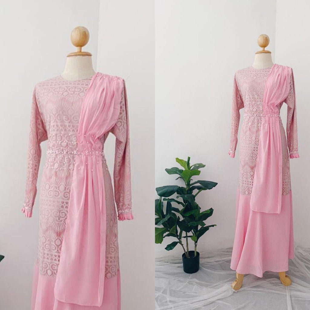 Eyelet Maxi Dress 2.0 - Samiha Apparels