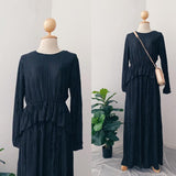 Korean Pleated One Set Dress