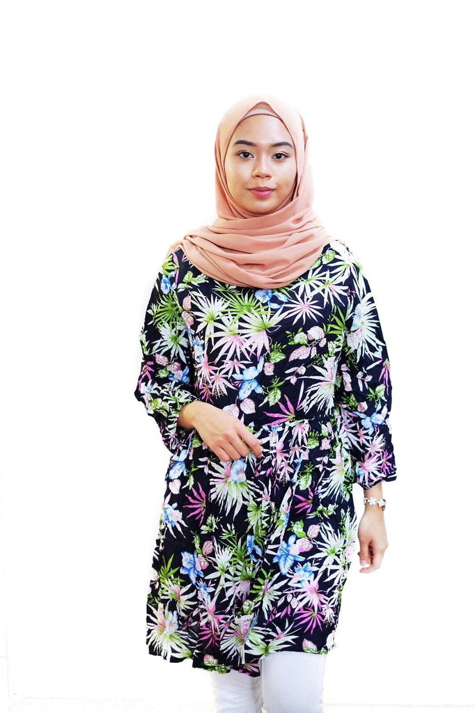 Lounia Floral Tops - Samiha Apparels