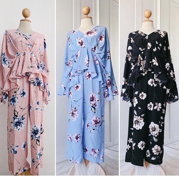 Batwing kimono Sets - Orchid - Samiha Apparels