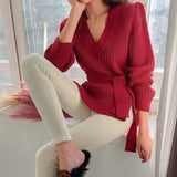 Korean Knitted pullover Bella II (longer version)