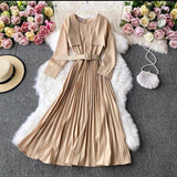 Pleated Dress  - Victoria midi dress